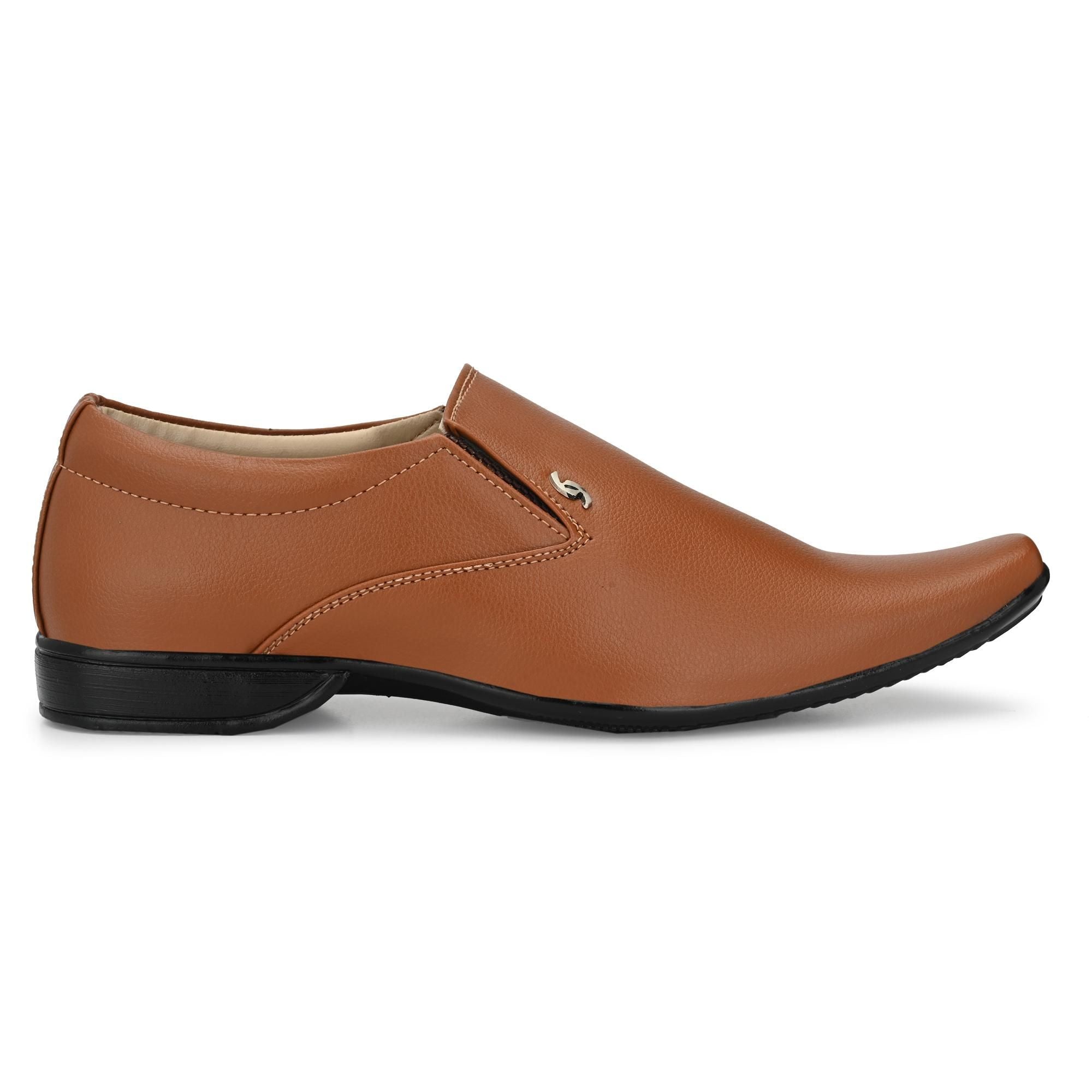 Pure Syntethic Leather Formal Shoes For Men